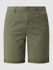 Chino-Shorts mit Stretch-Anteil  von Fynch-Hatton Grün - 24