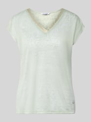 T-shirt z mieszanka wiskozy model 'Sa44ylor' od ZABAIONE - 17