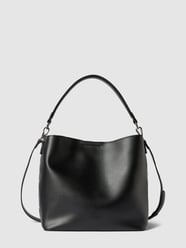 Handtasche in Leder-Optik Modell 'Malilla' von Seidenfelt Schwarz - 16