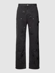 Hose mit Label-Stitching von REVIEW Schwarz - 11