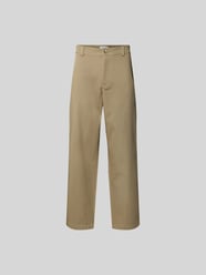 Stoffhose mit Gesäßtaschen von MAISON KITSUNÉ Beige - 32