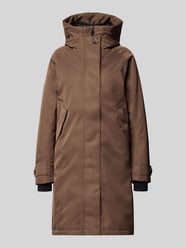 Parka met capuchon, model 'LUNA' van Didriksons Beige - 1