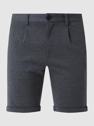Chino-Shorts mit Viskose-Anteil  von Lindbergh Blau / Türkis - 27
