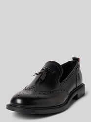 Loafer aus Leder mit Budapester Details von HUGO - 9