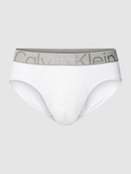 Slip met logo in band, model 'Brief' van Calvin Klein Underwear Wit - 41