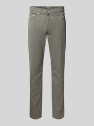 Tapered Fit Chino im 5-Pocket-Design Modell 'LYON' von Pierre Cardin Braun - 1