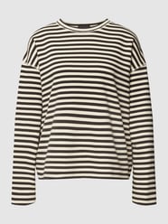 Bluza ze wzorem w paski, model „Icana” od Drykorn Brązowy - 21