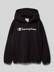 Hoodie mit Label-Stitching von CHAMPION Schwarz - 13