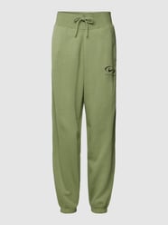 Sweatpants mit Label-Print von Nike Grün - 20
