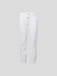Mid Rise Jeans im Straight Fit von Dsquared2 Weiß - 42
