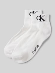 Socken mit Logo-Stitching im 2er-Pack von Calvin Klein Jeans Weiß - 10