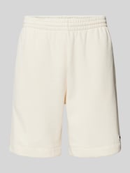 Regular fit sweatshorts met elastische band van Lacoste - 6