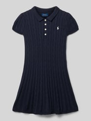 Slim Fit Kleid in Strick-Optik von Polo Ralph Lauren Kids - 24
