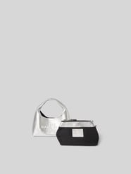 Hobo Bag mit Label-Print von Marc Jacobs Grau - 40