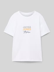 T-Shirt mit Label-Print Modell 'CANGGU' von Jack & Jones - 48