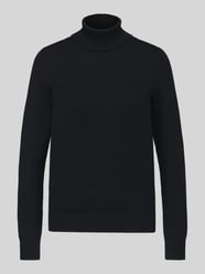 Slim Fit Rollkragenpullover aus Viskose-Mix von Jake*s Casual - 28