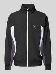 Sweatjacke mit Logo-Print Modell 'CELLEBRATOR' von PUMA PERFORMANCE Grau - 34