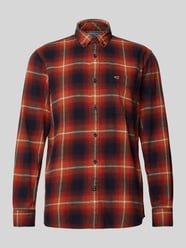 Regular Fit Freizeithemd mit Button-Down-Kragen von camel active Rot - 1