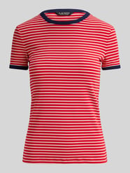 slim fit T-shirt van katoenmix van Lauren Ralph Lauren - 44