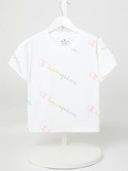 T-Shirt mit Logo-Muster  von CHAMPION Weiß - 35