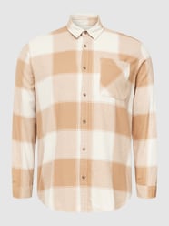 Koszula casualowa PLUS SIZE ze wzorem w kratkę vichy model ‘JOROWEN’ od Jack & Jones Plus Brązowy - 25