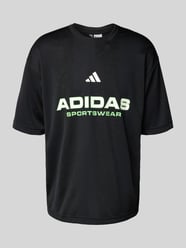 T-Shirt mit Label-Print von adidas Sportswear - 7