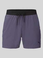 Regular Fit Sportshorts mit Logo-Print Modell 'M PWRMODE 5' von PUMA Performance - 34