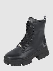 Boots aus Leder Modell 'Tanker' von Steve Madden - 12