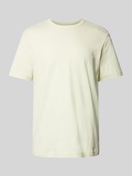 T-shirt o kroju regular fit z czystej bawełny z gumowanym nadrukiem z logo od Tom Tailor - 10