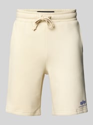 Sweatshorts mit elastischem Bund und Tunnelzug von Alpha Industries - 23
