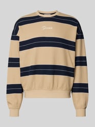 Bluza z wyhaftowanym logo od GUESS - 11