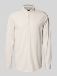 Regular fit vrijetijdsoverhemd met haaikraag van Armani Exchange - 7