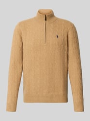 Strickpullover aus Baumwoll-Kaschmir-Mix mit Stehkragen von Polo Ralph Lauren - 26