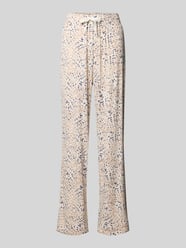 Regular fit pyjamabroek van viscosemix van BOSS Beige - 20