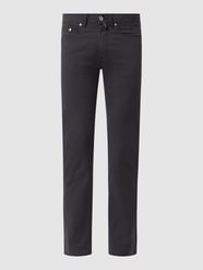 Fitted Hose mit Stretch-Anteil Modell 'Lyon' von Pierre Cardin Grau / Schwarz - 40