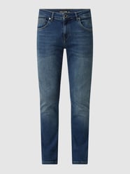 Slim fit jeans met stretch, model 'Bates' van CARS JEANS Blauw / turquoise - 2