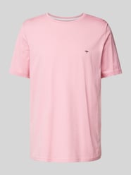 T-Shirt mit Logo-Stitching von Fynch-Hatton Pink - 23