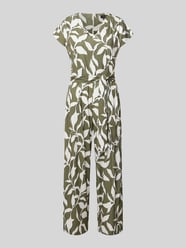 Jumpsuit mit V-Ausschnitt von MORE & MORE - 45