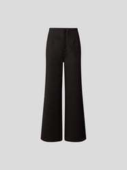 Marlenehose mit Kontrastnähten von Sir Grau / Schwarz - 7
