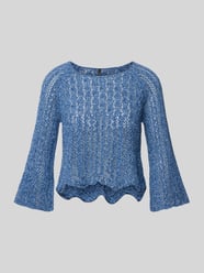 Regular Fit Strickpullover aus Baumwoll-Mix Modell 'NOLA' von Only - 6
