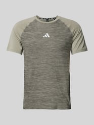 T-Shirt mit Logo-Print von Adidas Training Grün - 32