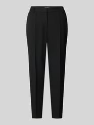 Spodnie materiałowe o skróconym kroju slim fit od Christian Berg Woman Selection - 2