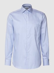 Modern fit zakelijk overhemd met streepmotief van Eterna - 37