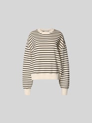 Sweatshirt mit gerippten Abschlüssen von Anine Bing - 5