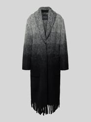 Wollmantel mit Fransen von Marc Cain - 43