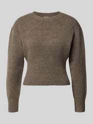 Strickpullover mit Rundhalsausschnitt Modell 'SLOAN' von NOISY MAY® Beige - 32