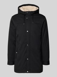 Regular fit parka met teddybont in de capuchon, model 'ALEXANDER' van Only & Sons - 11