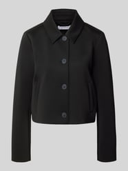 Regular Fit Blazer mit Eingrifftaschen von comma - 18