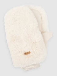 Fäustlinge aus Webpelz Modell 'Starmount' von Barts Weiß - 34