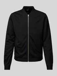 Sweatjacke mit Stehkragen Modell 'MARK' von Only & Sons Schwarz - 5